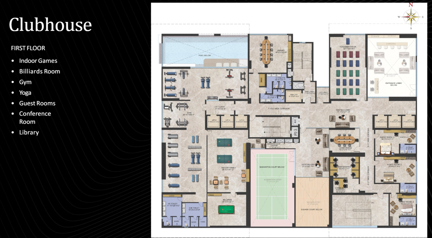 Capital 45 Floor plan